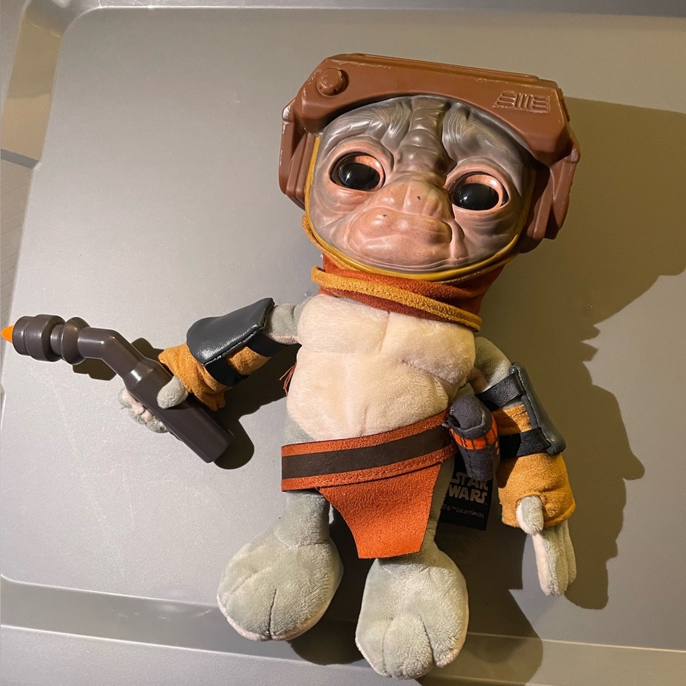 Disney Star Wars Talking BABU FRIK Plush 10” 2020 Mattel Rise Of Skywalker Clean